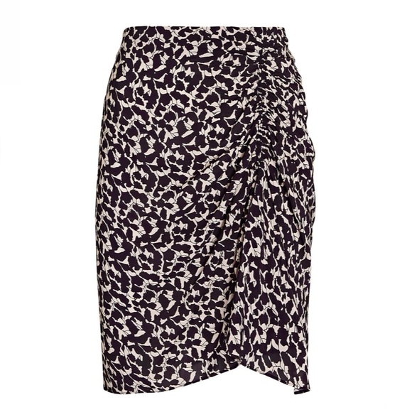 NEW ISABEL MARANT ETOILE REVOLVE PRINTED MINI SKIRT - Picture 8 of 10